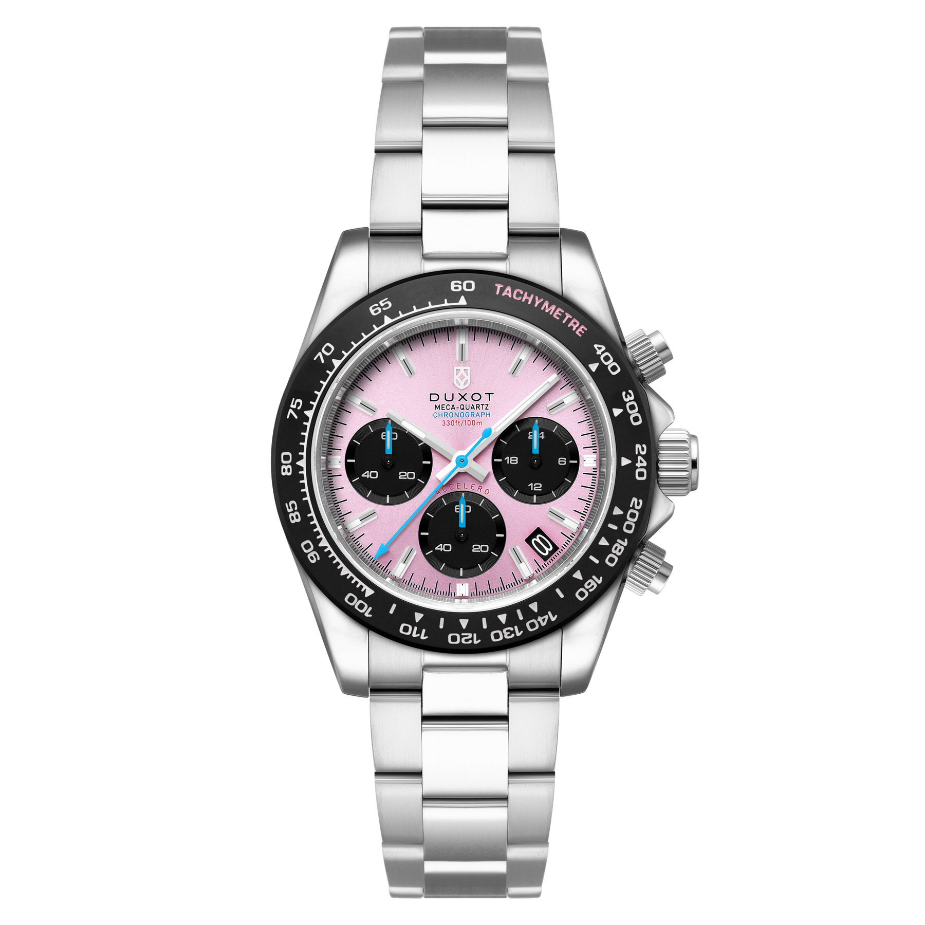 2ロイヤルブルームーンストーン・2オパール・21エメラルド・9ピンクアメジスト Duxot Accelero Chronograph Magenta Mist – Watches.com