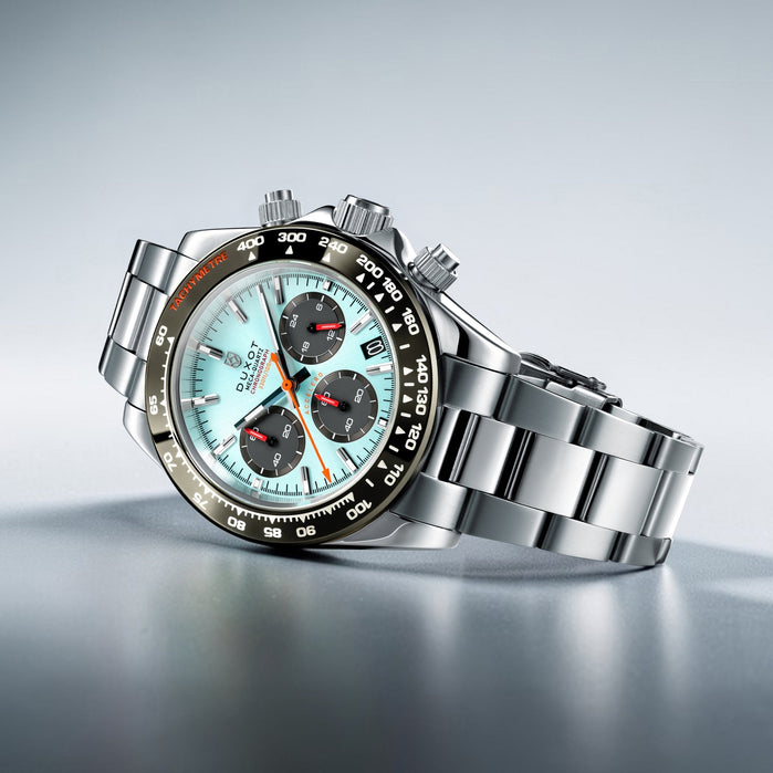 Duxot Accelero Chronograph Aqua Dream angled shot picture
