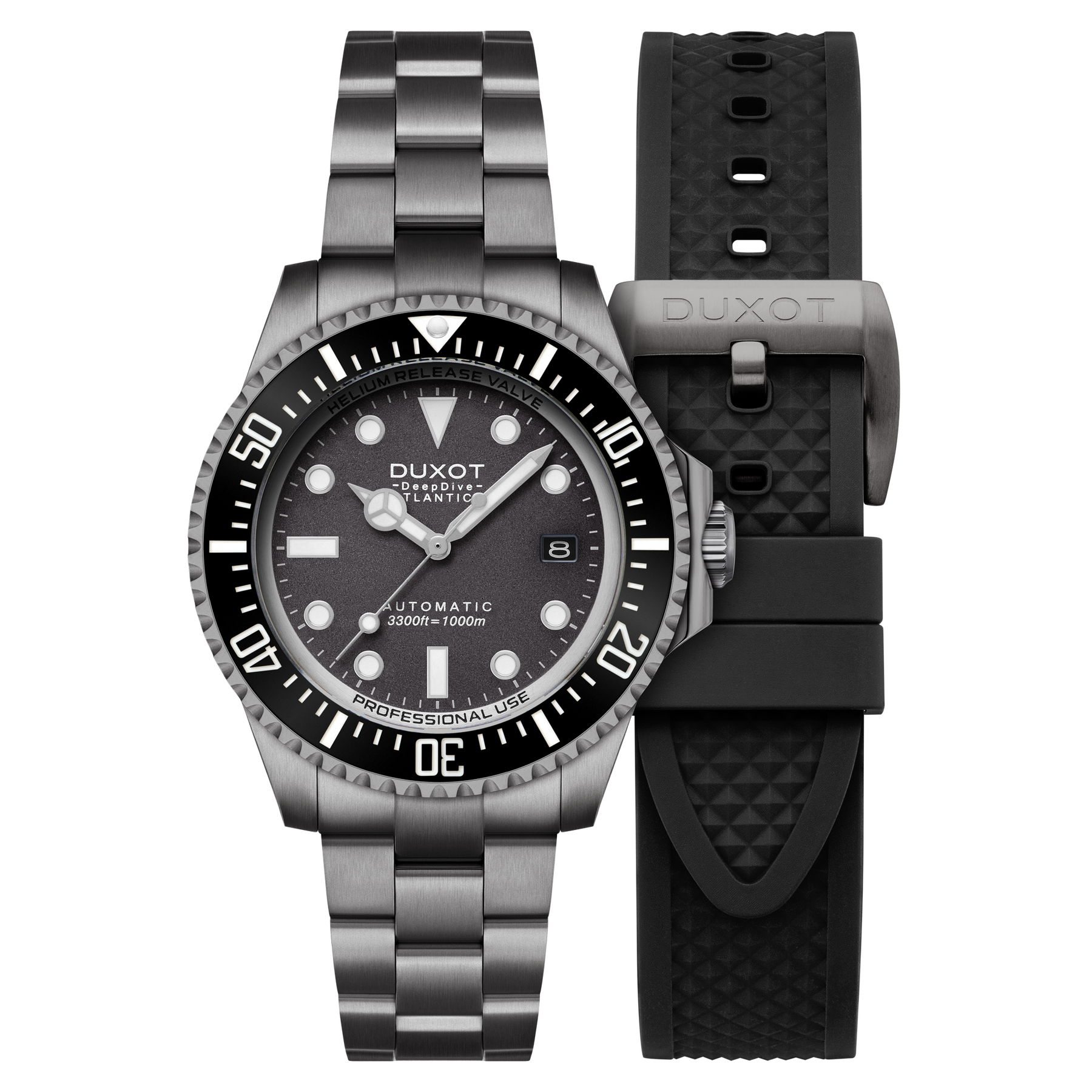 Duxot Atlantica Deep Dive Automatic Limited Edition Graphite  display picture 3