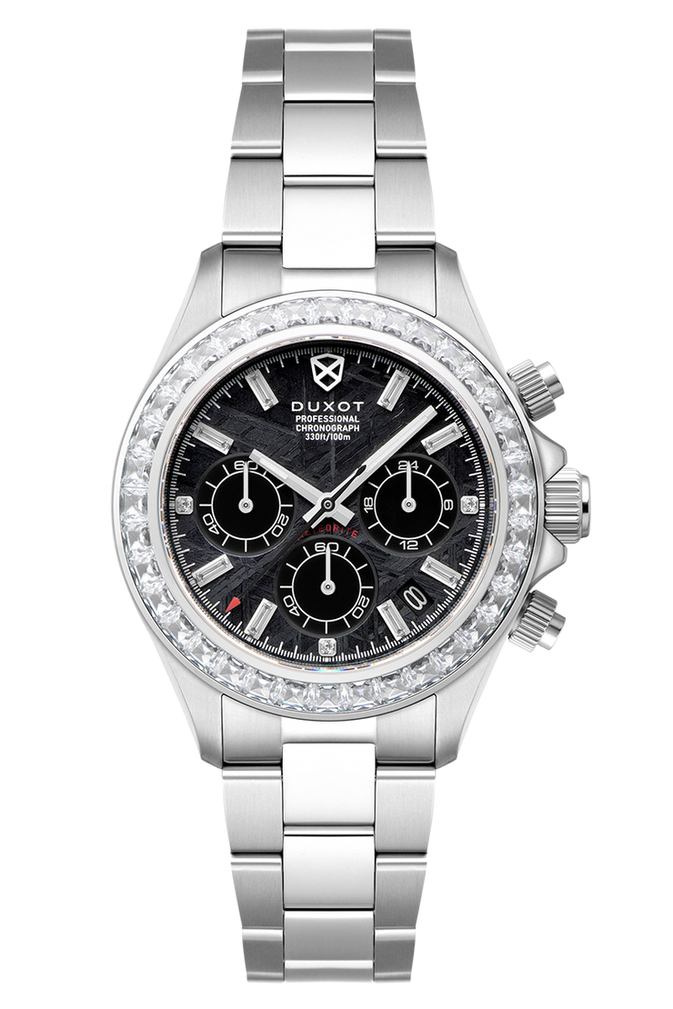 Duxot Accelero Meteorite Chronograph Limited Edition Black Meteorite