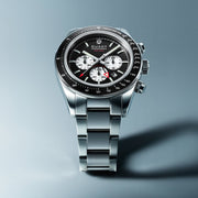 Duxot Vitesse Dual Time Chronograph Charcoal Black