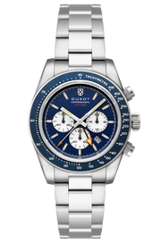 Duxot Vitesse Dual Time Chronograph Ice Blue