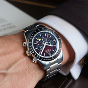 Duxot Vitesse Dual Time Chronograph Radial Red