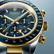 Duxot Vitesse Dual Time Chronograph Cobalt Blue