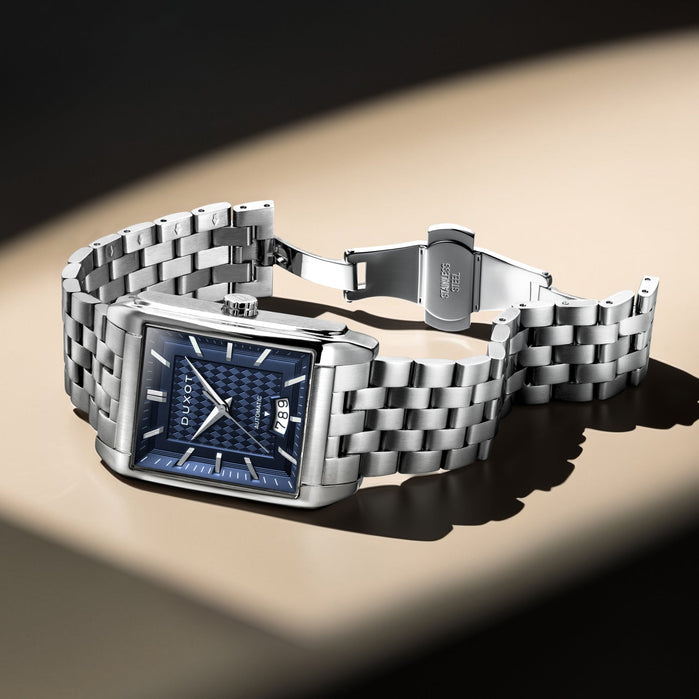 Duxot Livorno Automatic Electric Azure angled shot picture