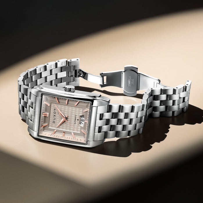 Duxot Livorno Automatic Pebble Aura angled shot picture