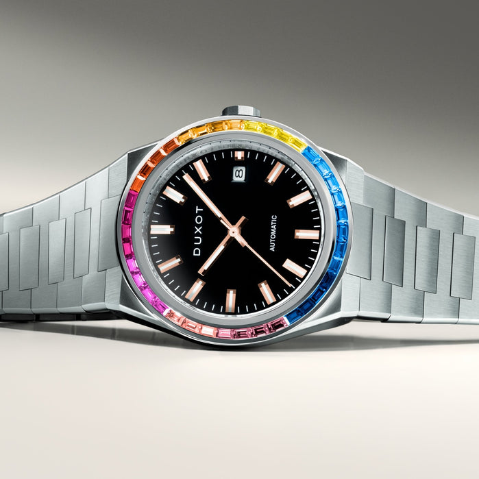 Duxot Alicante Rainbow Automatic Sable Rainbow angled shot picture
