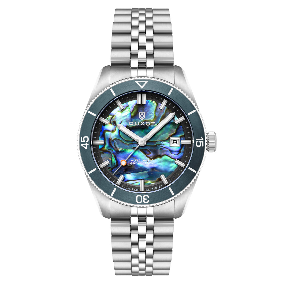 Duxot Pacifico Automatic Lapidary Abalone Limited Edition