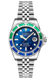 Duxot Atlantica 40 Rainbow Automatic Blue Mother of Pearl