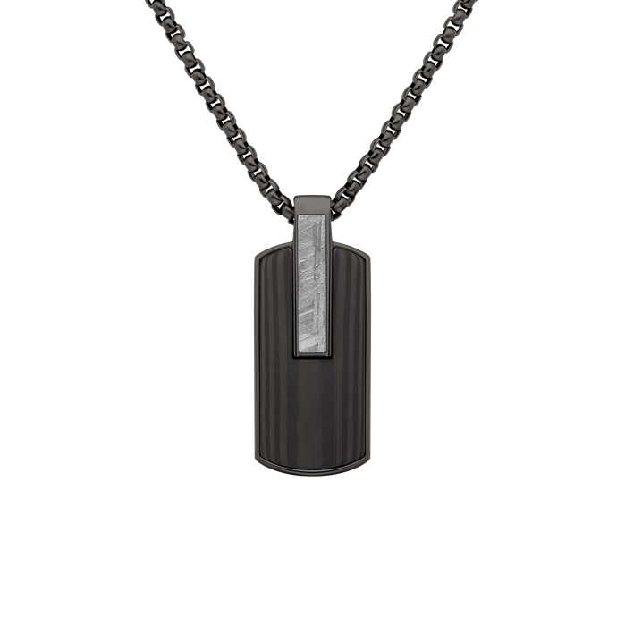 Duxot Atlantica Dog Tag Ebony Meteorite angled shot picture