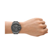 Diesel Mega Chief Slim Chrono Gunmetal SS