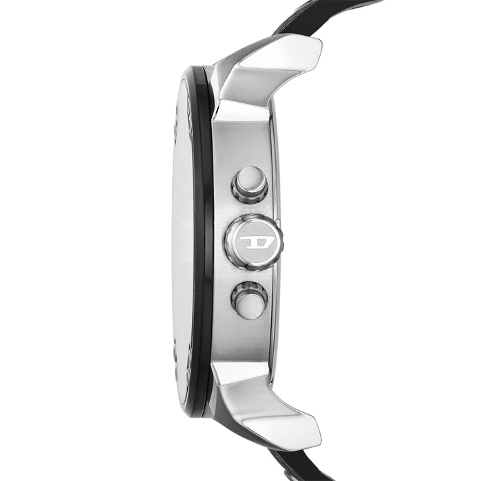Diesel Mr. Daddy 2.0 Chrono Black Silver angled shot picture