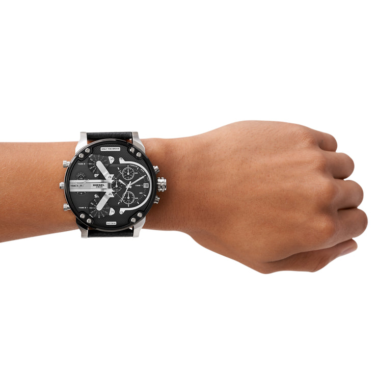 Diesel Mr. Daddy 2.0 Chrono Black Silver