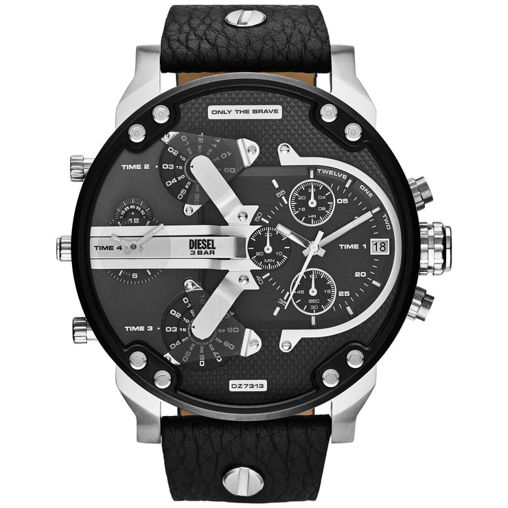 Diesel Mr. Daddy 2.0 Chrono Black Silver