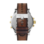 Diesel Mr. Daddy 2.0 Chrono Silver Brown Gold