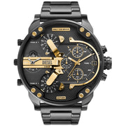 Diesel Mr. Daddy 2.0 Chrono Gunmetal Gold SS