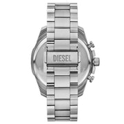 Diesel Mega Chief Slim Chrono Silver Black SS