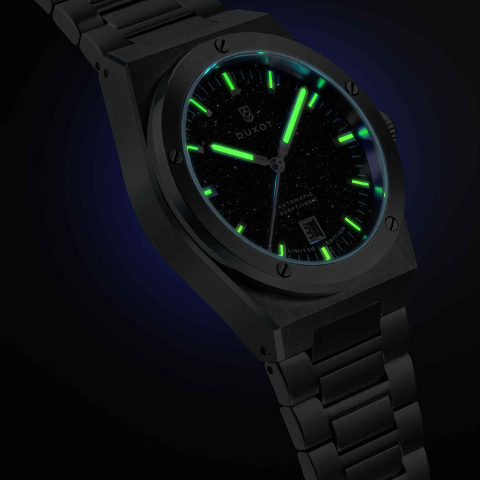 Duxot Bastia Automatic Lapidary Sand Stone Limited Edition angled shot picture