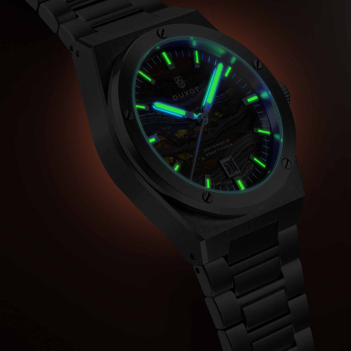 Duxot Bastia Automatic Lapidary Iron Tiger Limited Edition angled shot picture