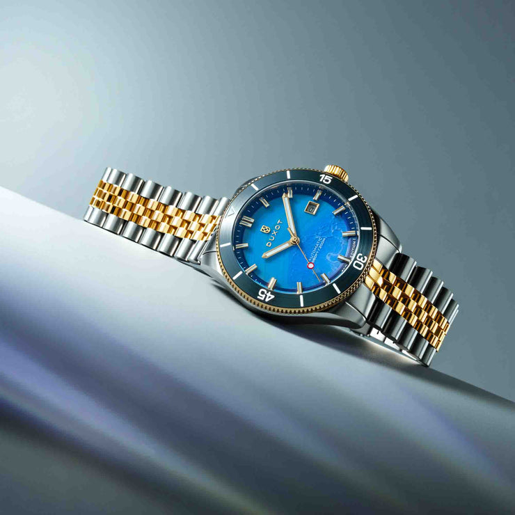 Duxot Pacifico Automatic Lapidary Blue Jasper Limited Edition