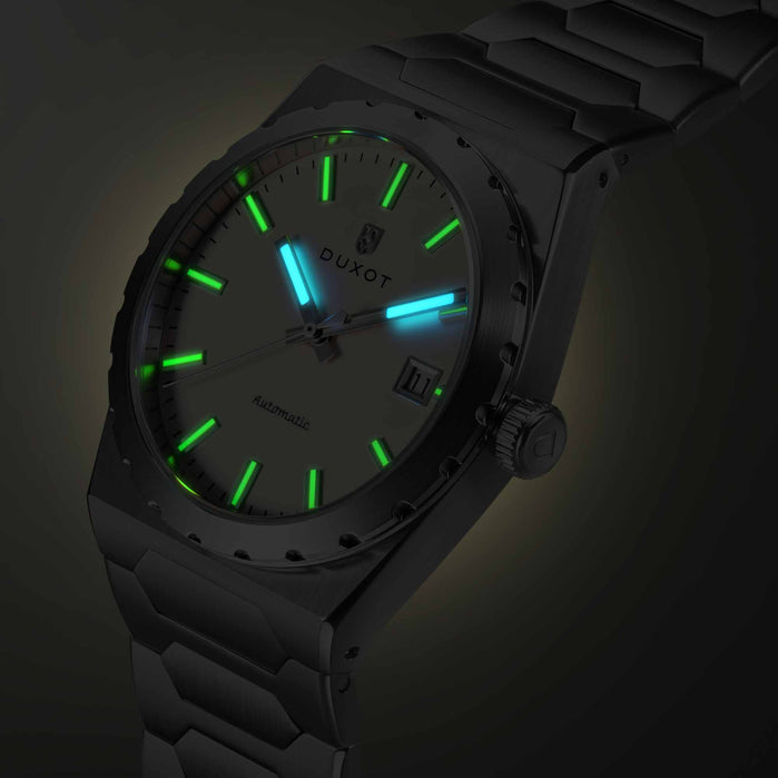 Duxot Taranto Automatic Chrome Glow angled shot picture