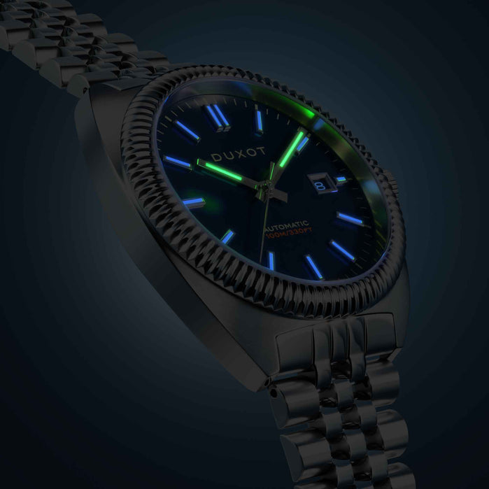 Duxot Siena Automatic Blue Horizon angled shot picture