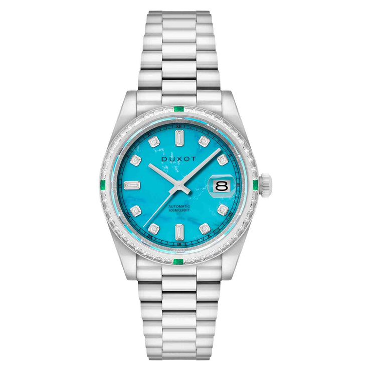 Duxot Serenata Rainbow Diver Automatic Turquoise Limited Edition