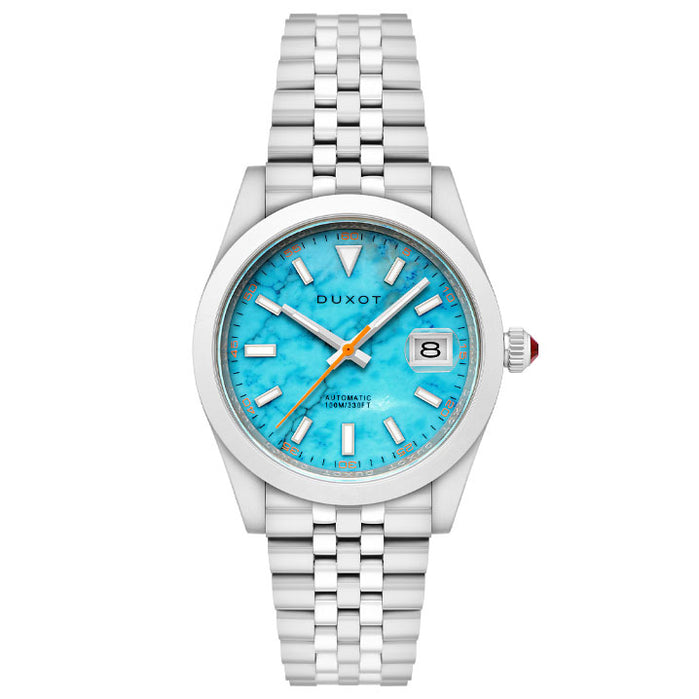 Duxot Vezeto Automatic Limited Edition Turquoise angled shot picture