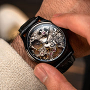 Thomas Earnshaw Bauer Mechanical Skeleton Coal Black