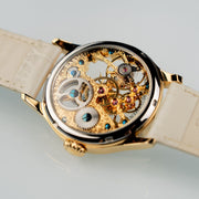 Thomas Earnshaw Bauer Mechanical Skeleton Sandy Gold