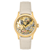 Thomas Earnshaw Bauer Mechanical Skeleton Sandy Gold