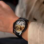 Thomas Earnshaw Bauer Mechanical Skeleton Black
