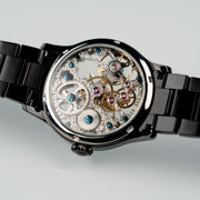 Thomas Earnshaw Bauer Mechanical Skeleton Midnight Steel