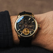 Thomas Earnshaw Longitude Shadow Automatic Black Gold