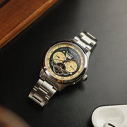 Thomas Earnshaw Baron Grand Date Calendar Open Heart Automatic Moss Green