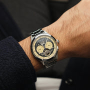 Thomas Earnshaw Baron Grand Date Calendar Open Heart Automatic Moss Green