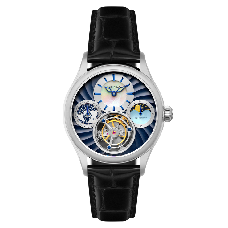 Thomas Earnshaw Celestial Huggins Tourbillon Mechanical Limited Edition Blue Horizon
