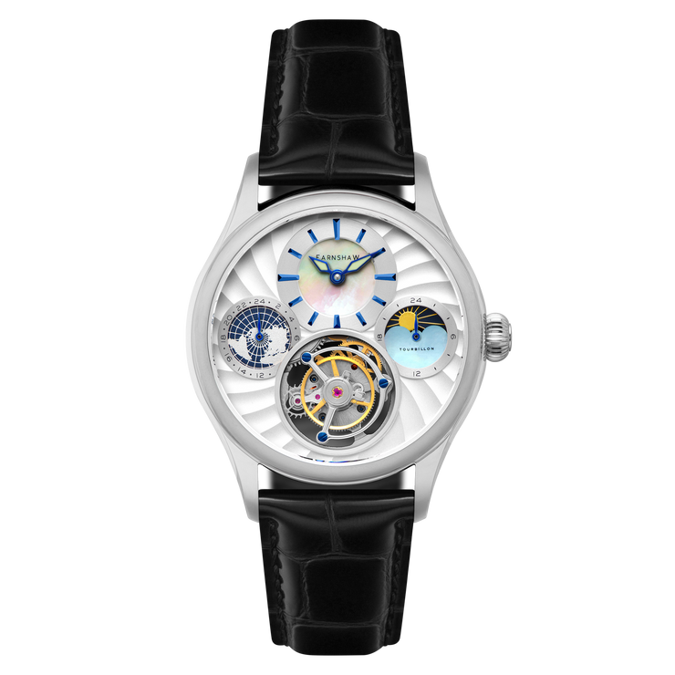 Thomas Earnshaw Celestial Huggins Tourbillon Mechanical Limited Edition Sleek Bright