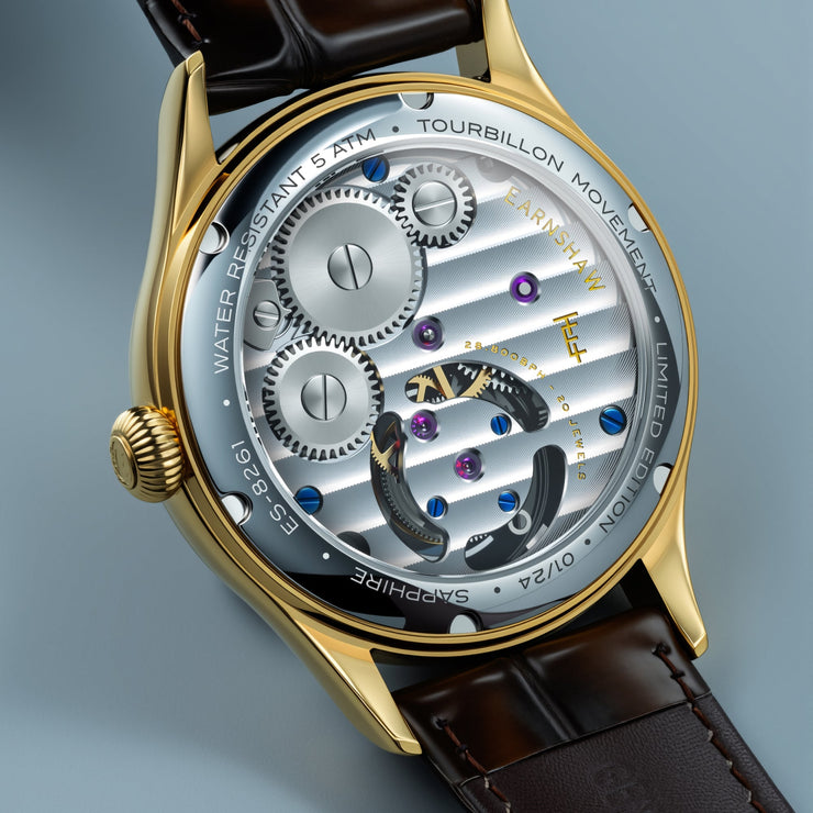 Thomas Earnshaw Celestial Huggins Tourbillon Mechanical Limited Edition Royal Gold