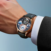 Thomas Earnshaw Celestial Huggins Tourbillon Mechanical Limited Edition Rose Mist