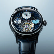 Thomas Earnshaw Celestial Huggins Tourbillon Mechanical Limited Edition Cobalt Face
