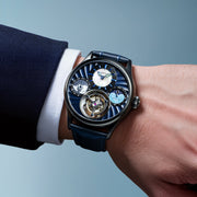 Thomas Earnshaw Celestial Huggins Tourbillon Mechanical Limited Edition Cobalt Face