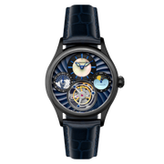 Thomas Earnshaw Celestial Huggins Tourbillon Mechanical Limited Edition Cobalt Face