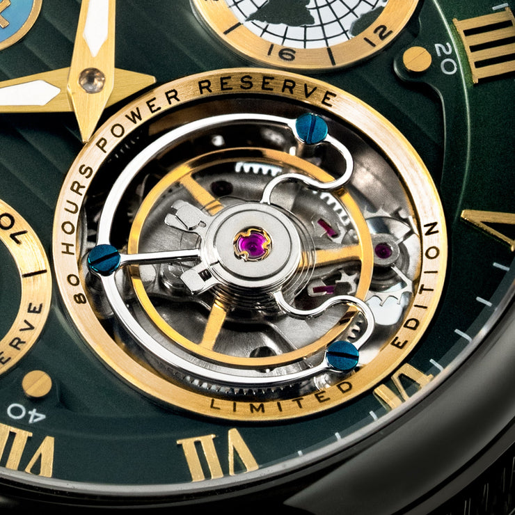 Thomas Earnshaw Celestial Halley Tourbillon Emerald Dream Limited Edition