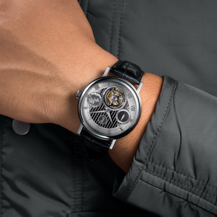 Thomas Earnshaw Celestial Halley Tourbillon Steel Mist Limited Edition