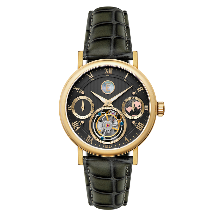 Thomas Earnshaw Celestial Halley Tourbillon Ashen Glow Limited Edition angled shot picture