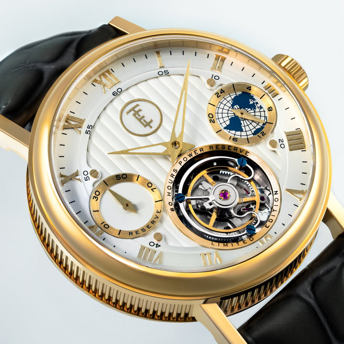 Thomas Earnshaw Celestial Halley Tourbillon Lunar Shine Limited Edition angled shot picture