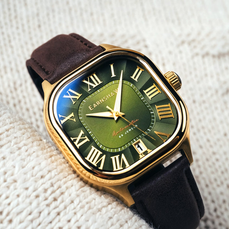 Thomas Earnshaw Coussin Automatic Elite Green