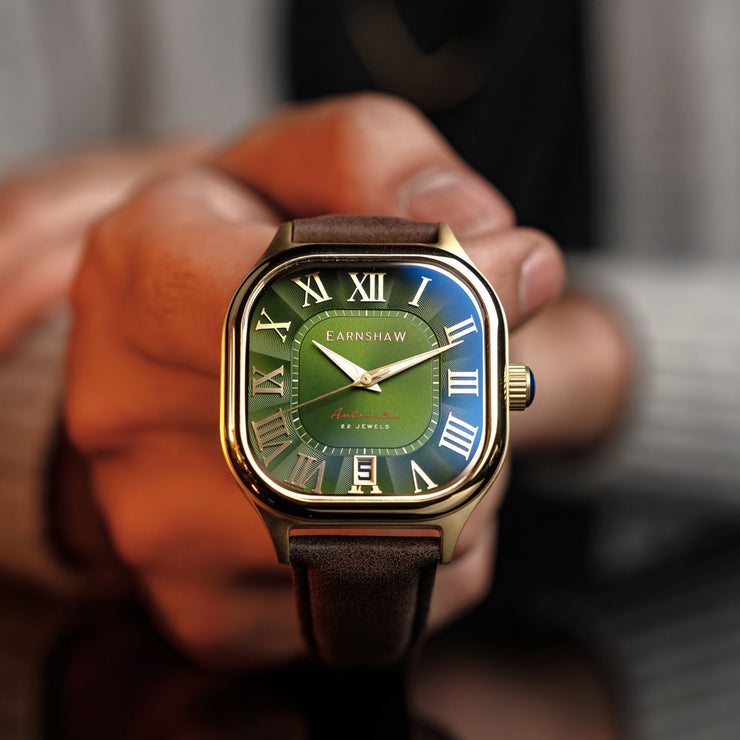 Thomas Earnshaw Coussin Automatic Elite Green