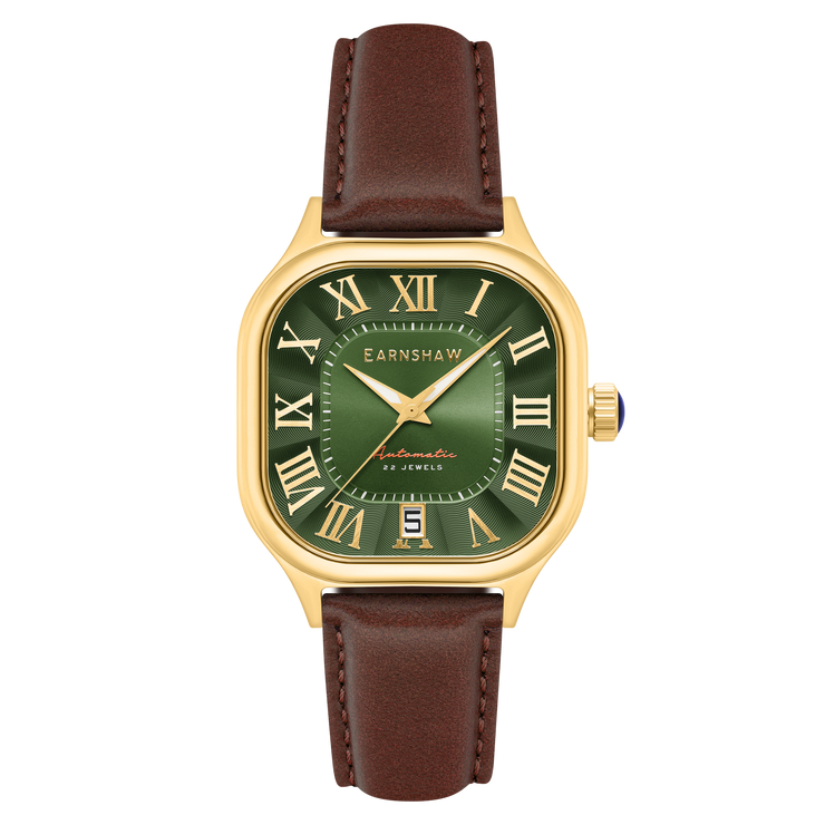 Thomas Earnshaw Coussin Automatic Elite Green